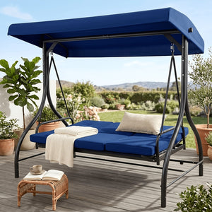Navy Blue - Pillow with Tray