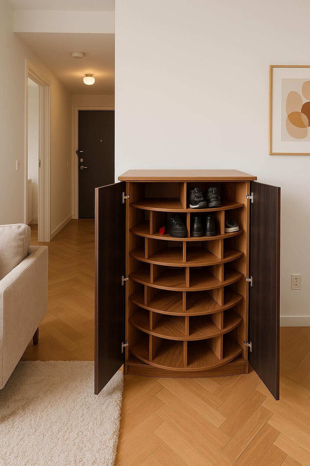 360° Rotating Shoe Rack product view 1
