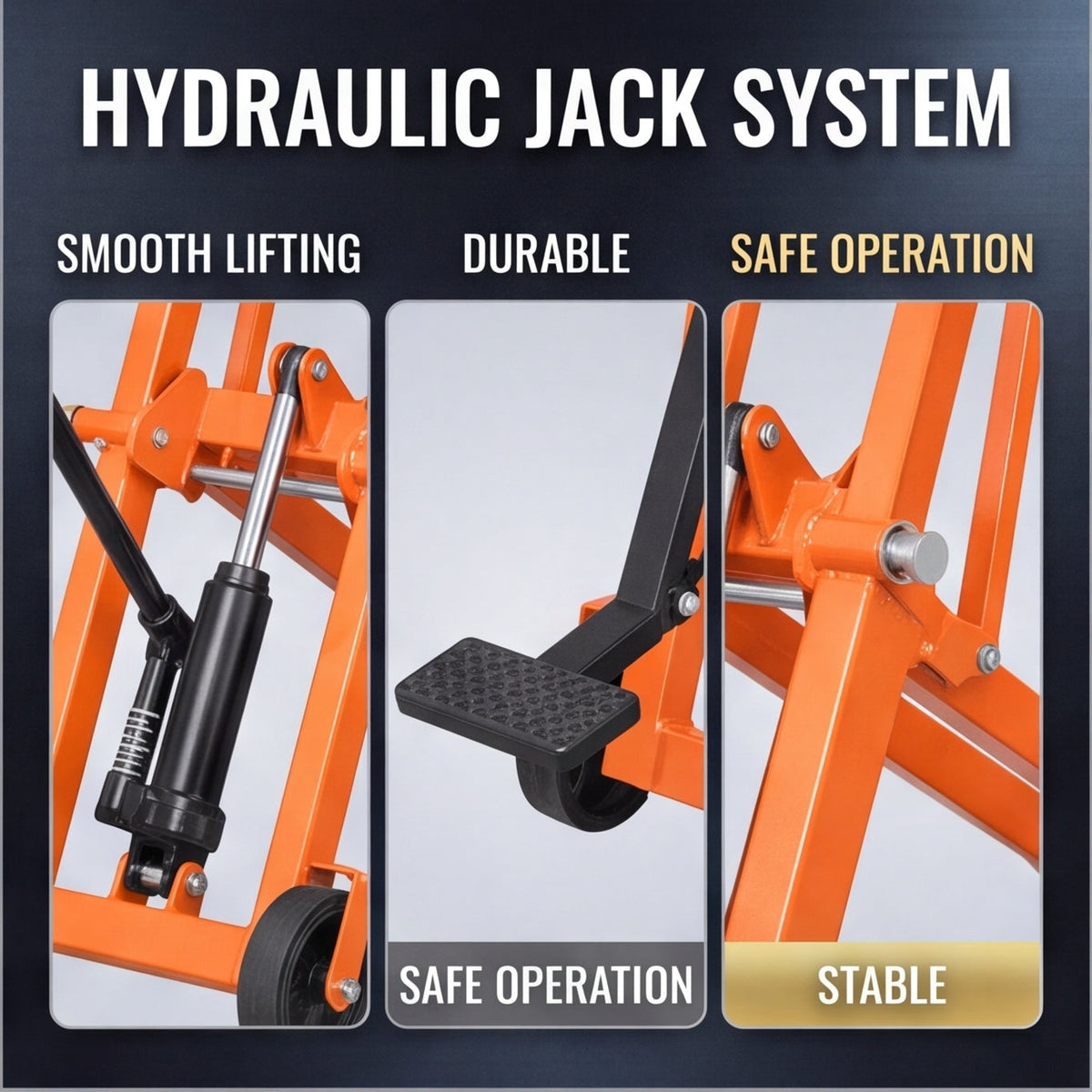 500 lb Hydraulic Lawn Mower Lift product view 3
