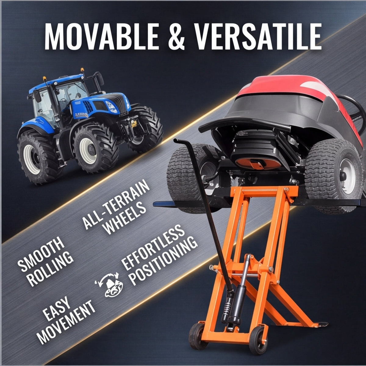 500 lb Hydraulic Lawn Mower Lift product view 7