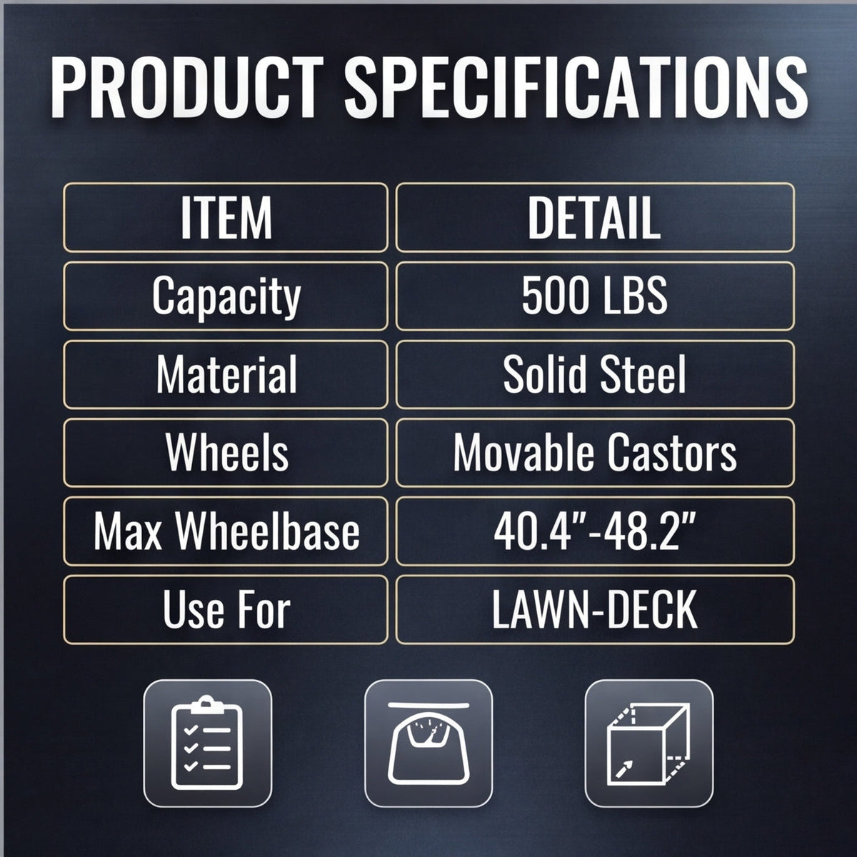 500 lb Hydraulic Lawn Mower Lift product view 10