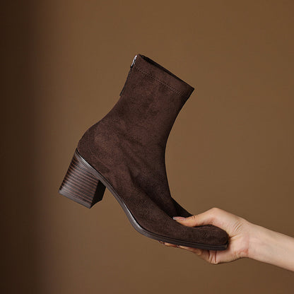 Marvia Genuine Suede Boots