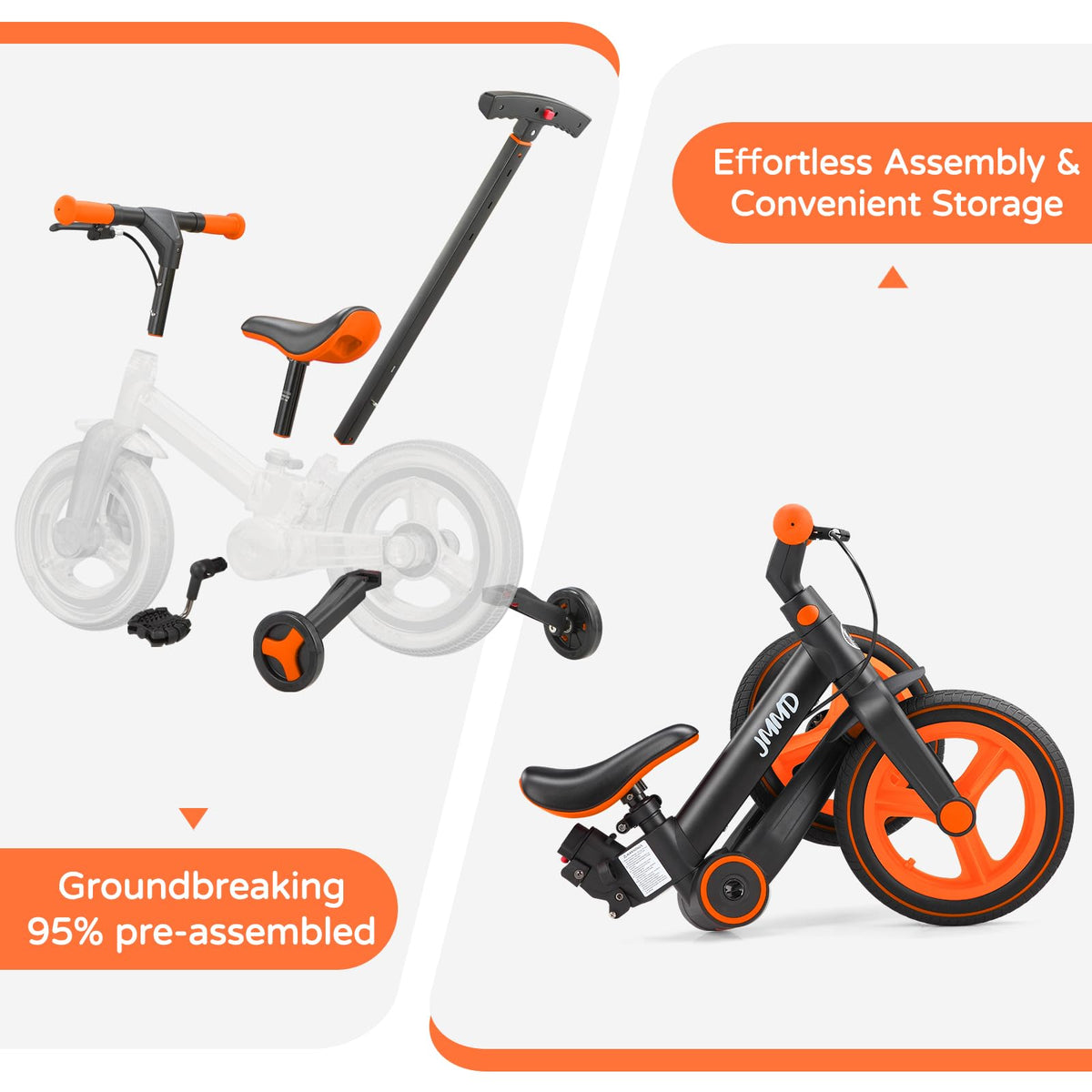 6-in-1 Convertible Toddler Bike product view 10