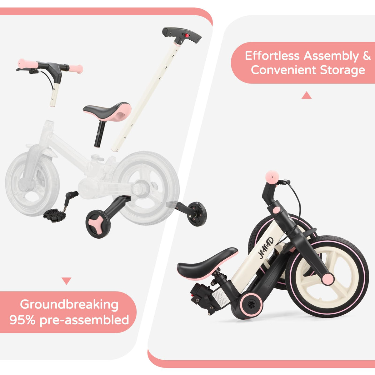 6-in-1 Convertible Toddler Bike product view 33