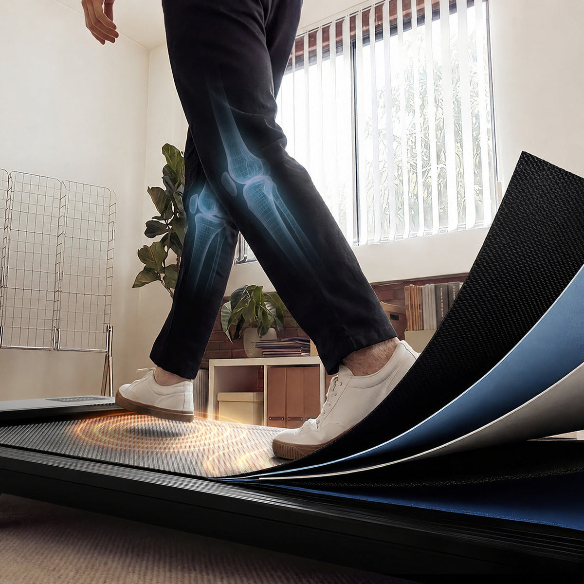 7% Incline Under-Desk Walking Pad product view 8