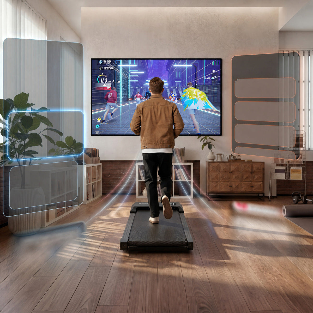 7% Incline Under-Desk Walking Pad product view 12
