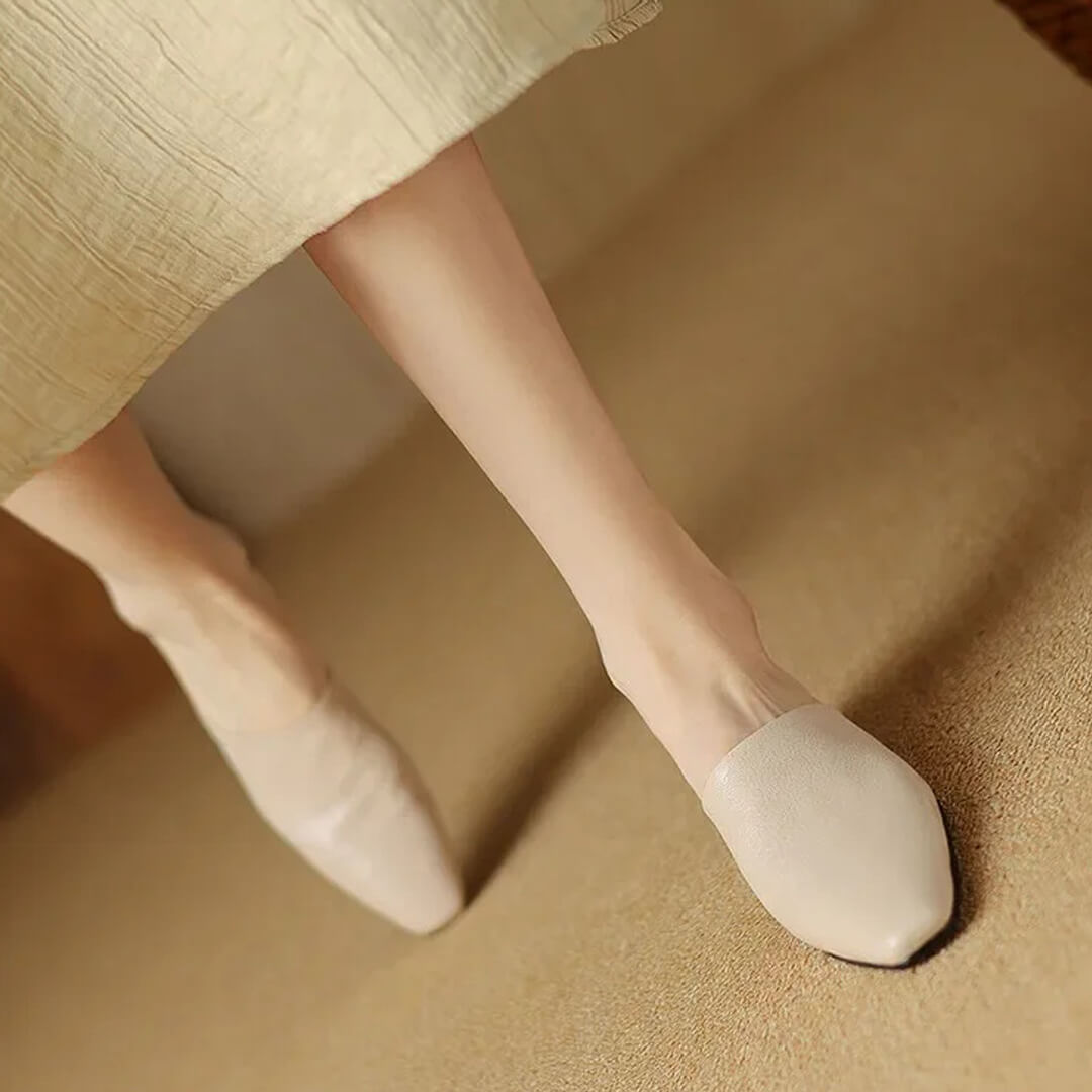 Serena Genuine Leather Mules