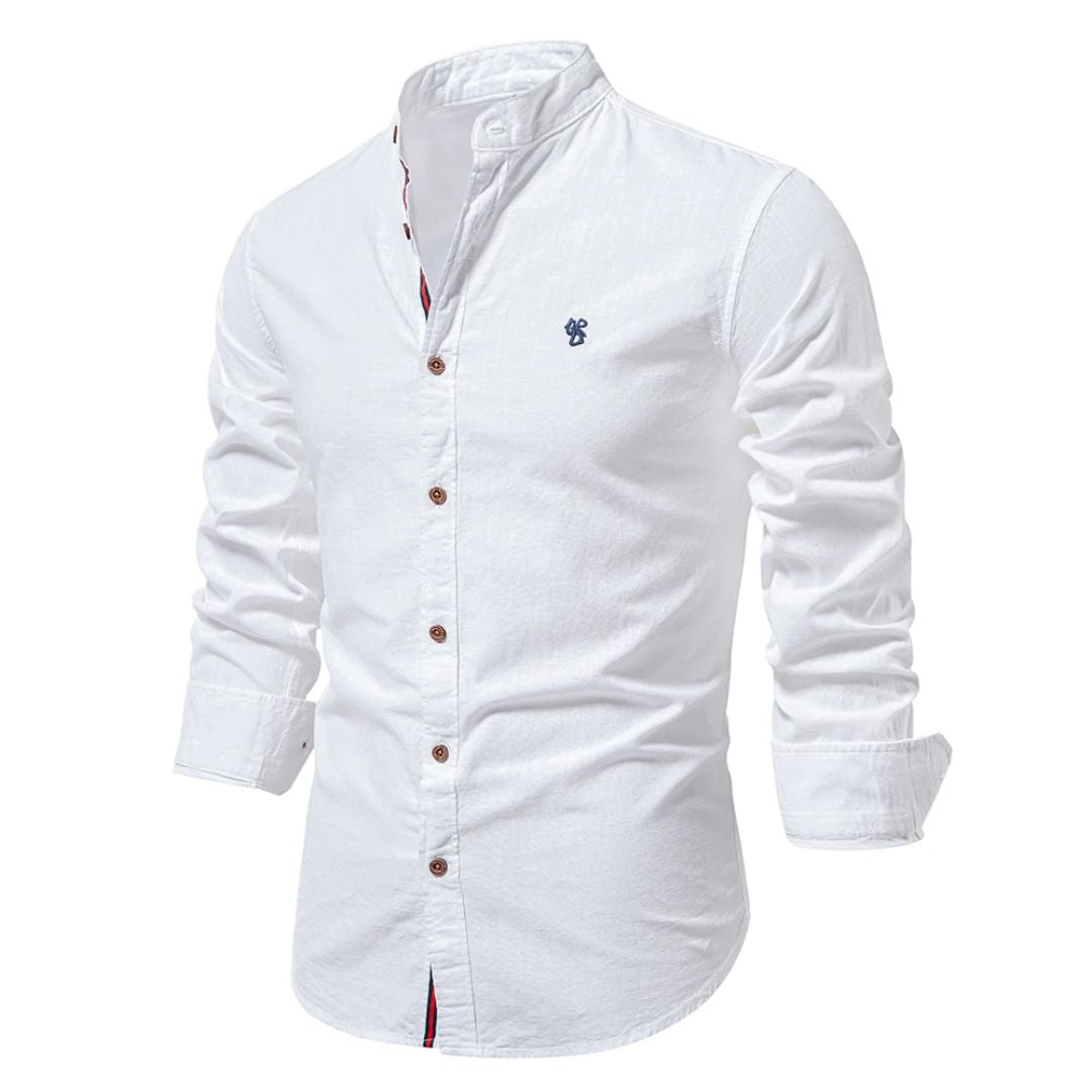 Traditional Trachten Men's Shirt with Modern Details