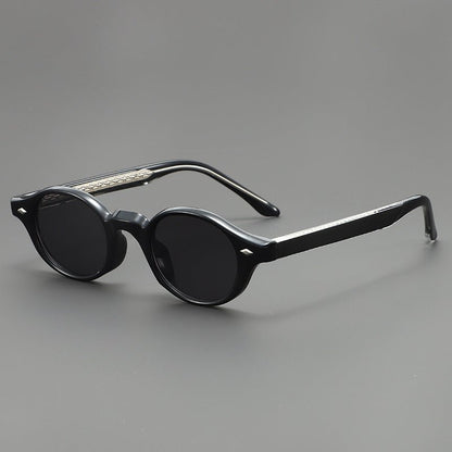 Vesper Retro Oval Sunglasses