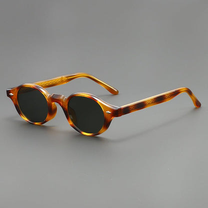 Vesper Retro Oval Sunglasses