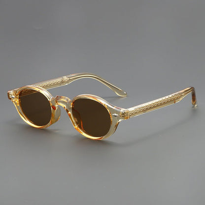 Vesper Retro Oval Sunglasses