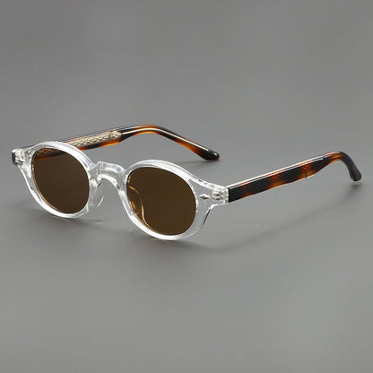 Vesper Retro Oval Sunglasses