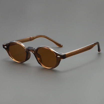 Vesper Retro Oval Sunglasses