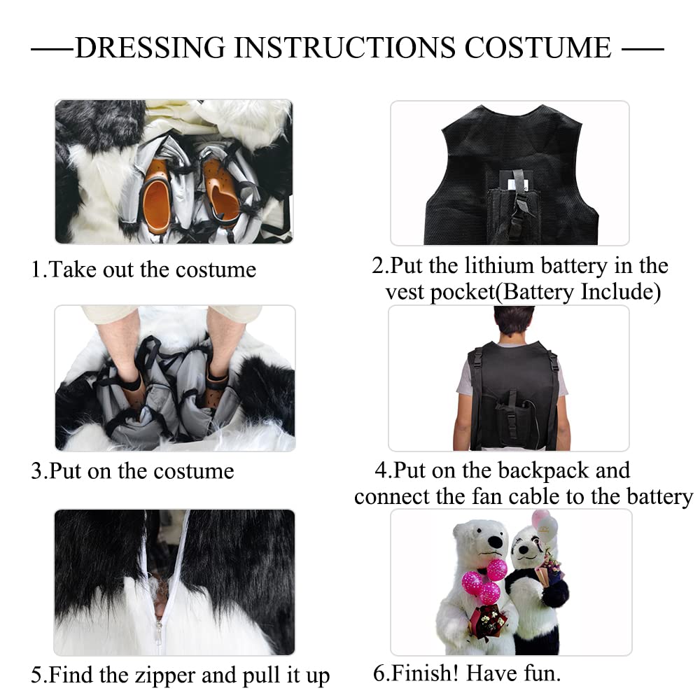 Adult Inflatable Gorilla Costume product view 6