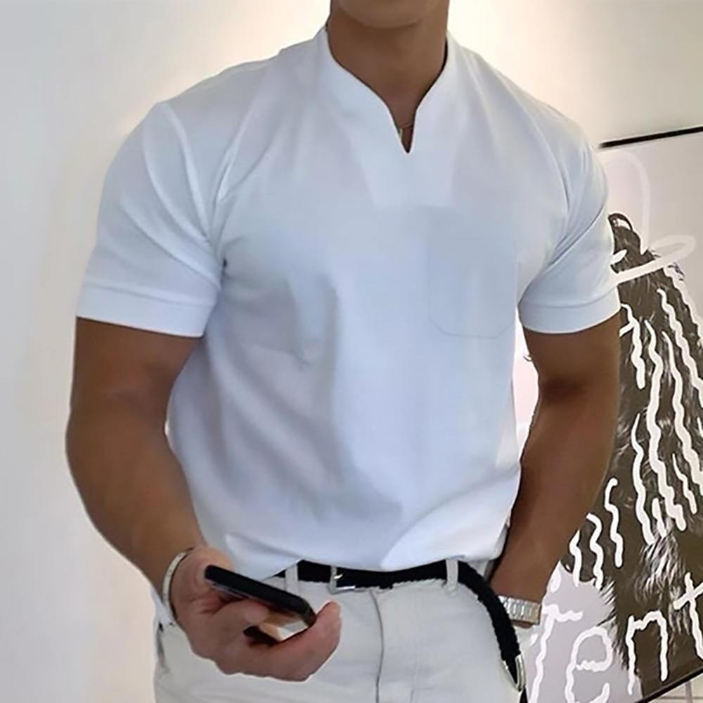 Men's Elegant Short Sleeve Polo Shirt