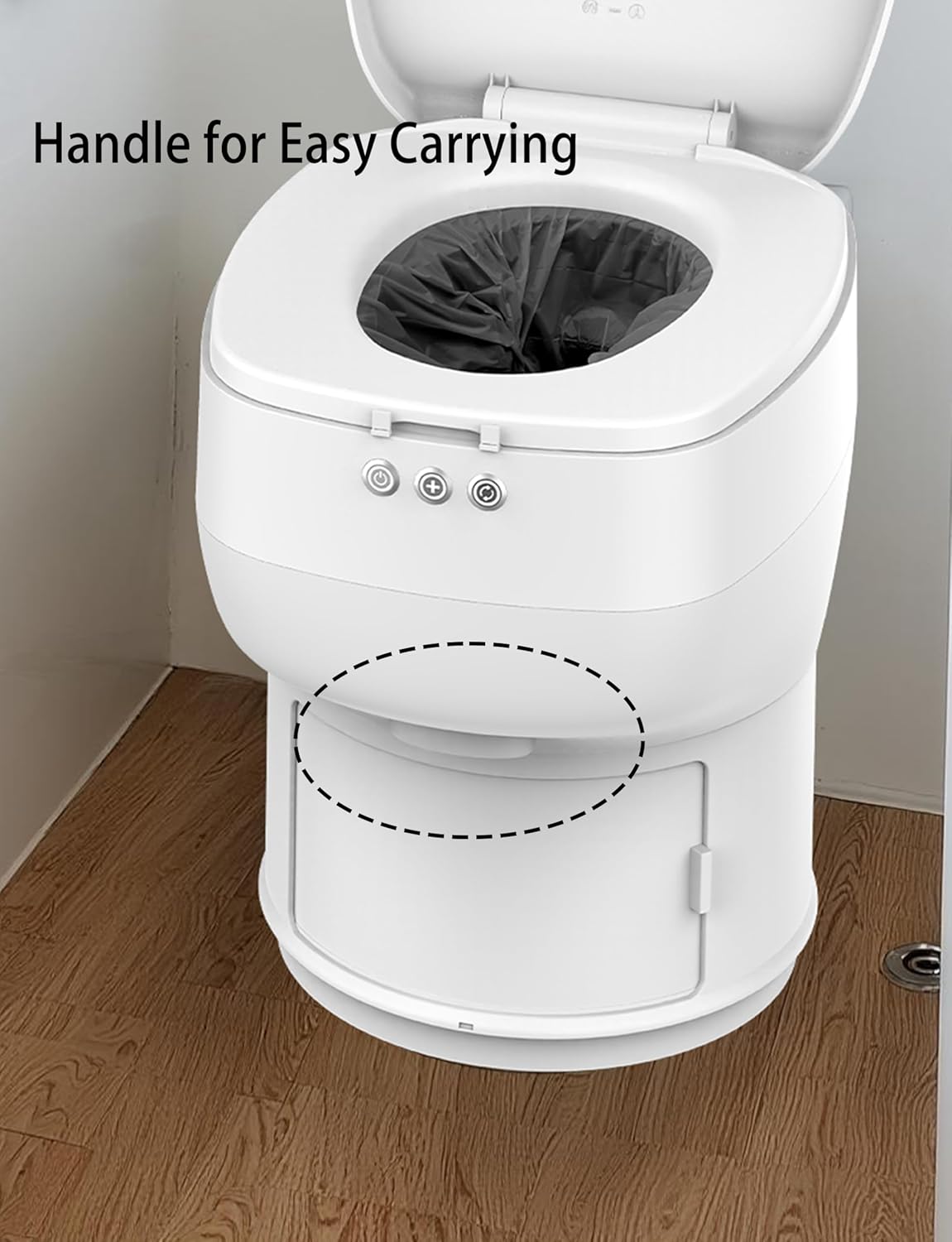 Rechargeable Waterless RV Toilet product view 7