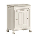 Rolling Laundry Hamper with Lid product view 7